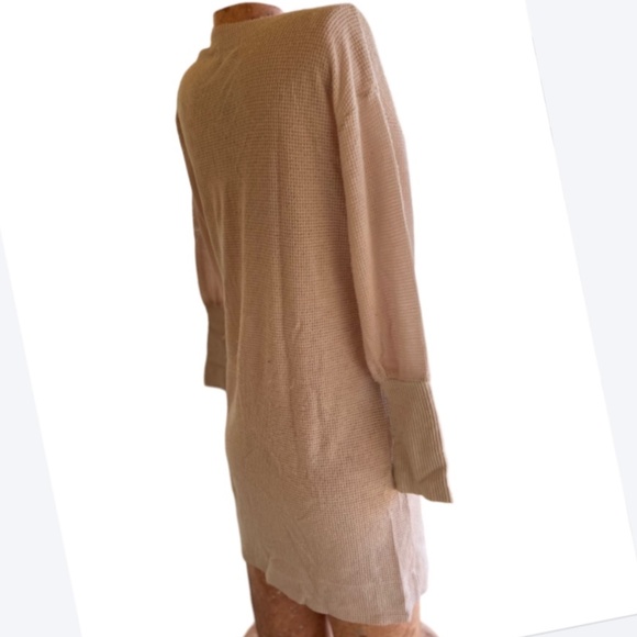 Socialite Balloon Sleeve Waffle Cardigan - Picture 4 of 11